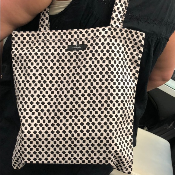 kate spade Handbags - Kate Spade canvas tote  
13x13  NIP  Never used